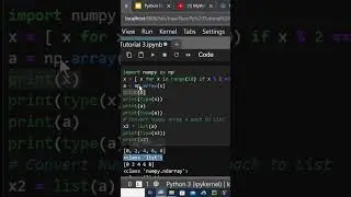 Python Convert a List Comprehension into NumPy Array