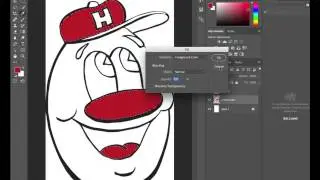 Colorizing drawings in Illustrator and Photoshop