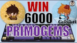 😲🤩 Primogems ×6,000 | Keqing Keyboard | Character Stands | Version 2.0 Contest | Genshin #Shorts