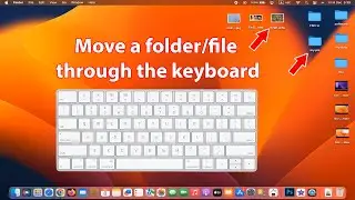 How to move files on mac without dragging