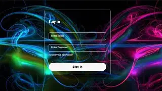 Responsive animated Login Form Using HTML & CSS  #responsivedesign #coding#cssframework#viralvideo