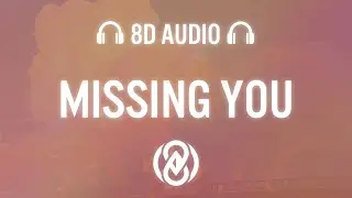 Frank Walker - Missing You (MK Remix) (Lyrics) | 8D Audio 🎧