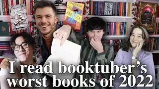 I READ BOOKTUBERS WORST BOOKS OF 2022! ft @jack_edwards @emmiereads @ellias