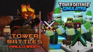 SPAWNER TOWER COMPARISON TB GRAVEYARD & TDS ELF CAMP | ROBLOX