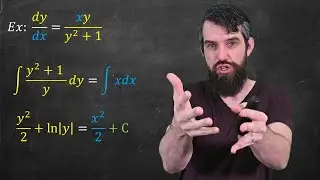 Separation of Variables //  Differential Equations