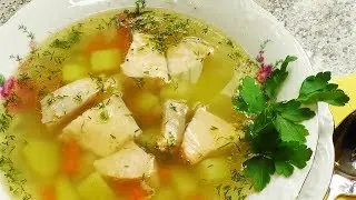 Уха из лосося