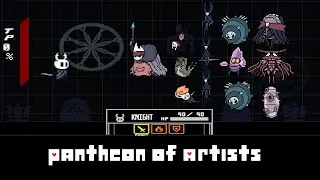 Deltarune - Hollow Knight Godhome Mod. Pantheon of Artists