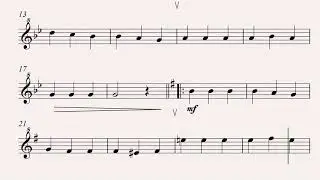 Gomez Romance - video play-along for recorder