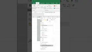 Insert degree symbol in a cell on excel sheet #exceltutorial #youtubeshorts #shortvideos #shortfeed