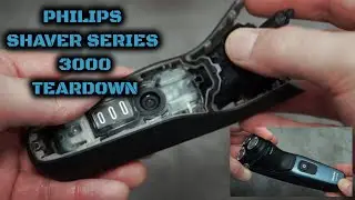 Philips Shaver Series 3000 Teardown/Battery Replacement