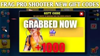 Frag Pro Shooter Gift Code | Frag Gift Codes 2021 | Frag Pro Shooter | Frag Codes NEW 