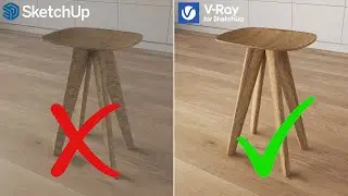 Avoid These Mistakes With Texture Mapping In SketchUp | V-Ray For SketchUp Tutorial