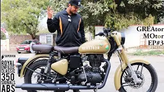 Royal Enfield Classic 350 Signals ABS Impressions, Price, Freatures And Accessories In Hindi.