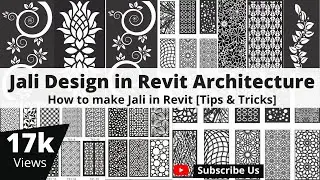 How to Make Jali in Revit | Jali in Revit Architecture [Pts CAD Expert]