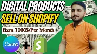 How to Sell Digital Products - Shopify ( Fast & Easy Tutorial )