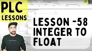 Lesson 58- PLC Integer to Float