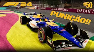 F1 24 - JOGAMOS A CORRIDA NO LIXO - MY TEAM 50