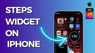 How to Add a Steps Widget on iPhone