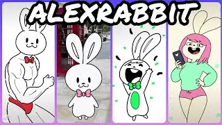 Alex Rabbit 🐰 | TikTok Animation Compilation from @alexrabbit