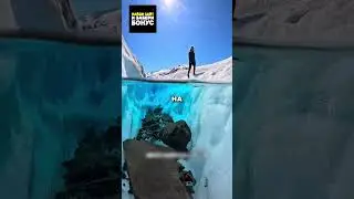 В этом месте, самая чистая вода на планете! 