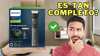 OPINIÓN Recortadora de Barba Philips serie 9000 + Oneblade para Cara, Pelo, Orejas, Nariz y Cuerpo