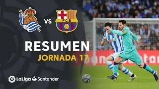 Resumen de Real Sociedad vs FC Barcelona (2-2)