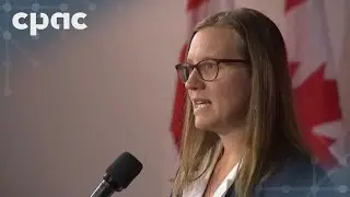 Federal cabinet retreat: Govt House leader Karina Gould speaks with reporters – August 27, 2024