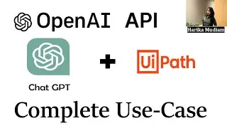 OpenAI API - ChatGPT +  UiPath and Postman | Complete Use-Case Explained | Simple and Easy way.