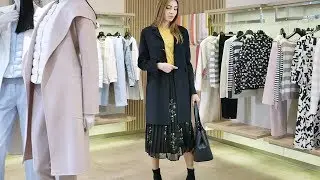 Женское пальто от Max Mara, шерсть, шелк и кашемир, review: ID 163422