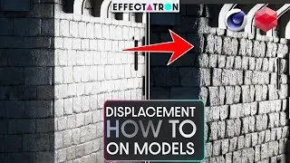 Redshift Beginner Tutorial | How to use Redshift Displacement on Models without messing up Geometry