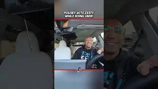 Fousey Acts ZESTY While Doing Uber!