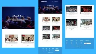 Event Management Full Website Using HTML,CSS And Bootstrap | Easy Coding Tutorial