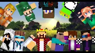 Играем в Bed Wars с другом.