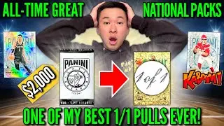 THESE NEW CASE BREAKER NATIONAL PACKS ARE ALL-TIME GREAT (1/1 PULL OF THE YEAR)! 😱🔥