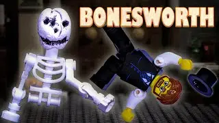LEGO BONESWORTH  horror stop motion / Skeleton attack