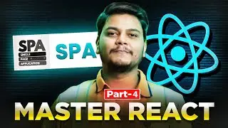 Single Page Application (SPA) in React JS | React Tutorial For Beginners | Hindi