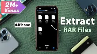 iOS 16: How To Open RAR Files On iPhone! [Extract .RAR]