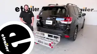 etrailer | Flint Hill Goods 20 x 47 Cargo Carrier Review - 2019 Subaru Forester