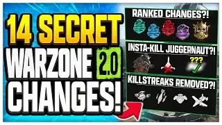 YOU NEED TO KNOW THESE!! 14 Massive Changes to Warzone 2.0 You Probably Didn't Know! [Warzone 2.0]