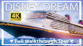 Disney Dream Review - Full Walkthrough - Cruise Ship Tour - Disney Cruise Line