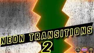 Neon Transitions 2 Green Screen Effects+Black Screen Overlays | #NeonTransitions2 | #mvstudio | 2020