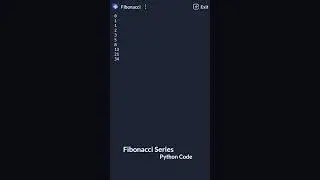 Fibonacci Series ll Simple Python Code || WeDoCoding