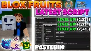 BLOX FRUITS Script Pastebin 2024 AUTO FARM | AUTO SEA EVENT | V4 | RAIN FRUIT | DF MASTERY (NO KEY)