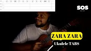 Zara Zara - Ukulele Instrumental TABS for Beginners With Playthrough - Easy | R. Madhavan | RHTDM