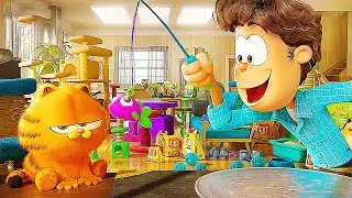 THE GARFIELD MOVIE Jon Annoys Baby Garfield Scene Trailer (NEW 2024)