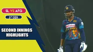 3rd ODI | Second Innings Highlights | Afghanistan Tour Of Sri Lanka | 30th November 2022