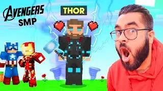 THOR'S Hammer in Minecraft | Avengers SMP | Hitesh KS