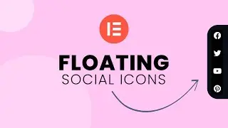 Elementor Floating / Sticky Social Icons | WordPress Elementor Tutorial | Elementor Tips and Tricks