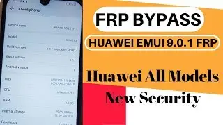 Update BOOM!!! ALL HUAWEI 2019 FRP | Huawei Y5 2019 (AMN-LX2) FRP Bypass | EMUI 9.0.1 No PC