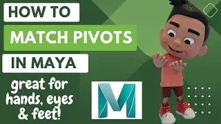 Mastering Maya: Perfecting Symmetry with Pivot Matching for Character Rigging